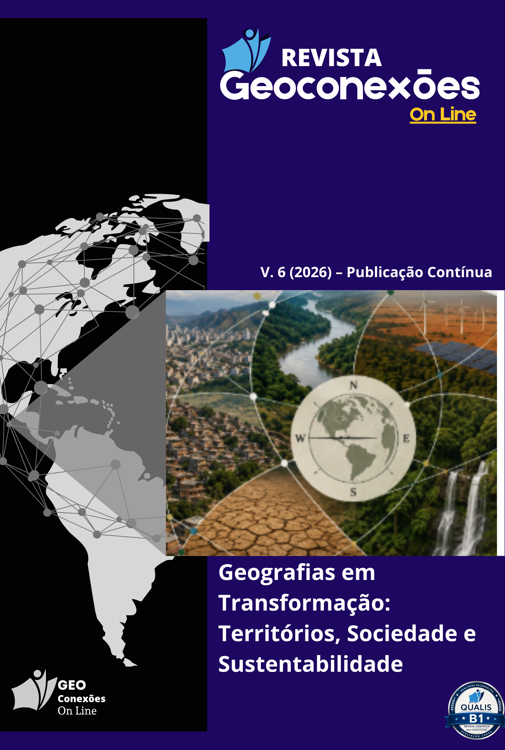 					Visualizar v. 6 (2026): Geografias em Transformação: Territórios, Sociedade e Sustentabilidade 
				